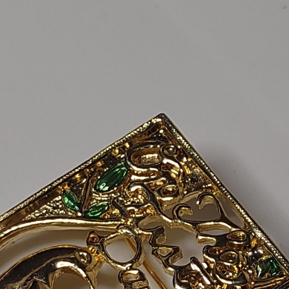 On The First Day Rectangular Brooch - Picture 3 of 10